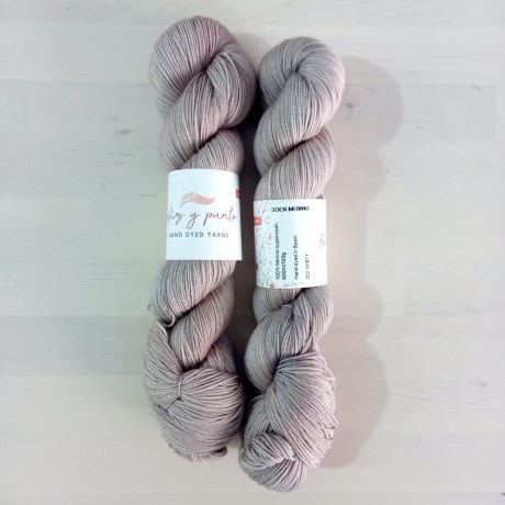 Sock merino - Feliz y punto