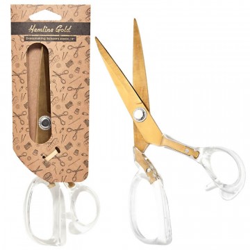 Tijeras Hemline Gold 20cm