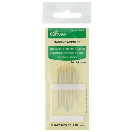 Agujas Sashiko Clover