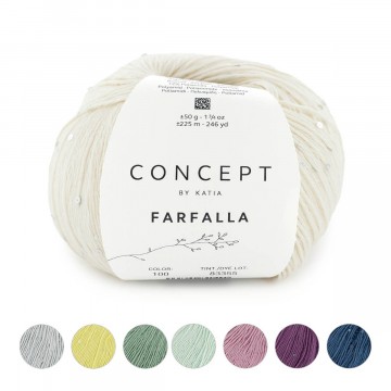 Algodón lentejuelas - Farfalla Katia