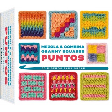 Mezcla y combina Granny Squares - Versión Puntos