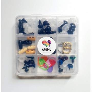 Caja accesorios amigurumi