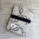 Estuche KNIT20 - Mod. Mujeres gris