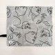 Estuche KNIT20 - Mod. Mujeres gris