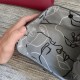Estuche / Cuenco lanero portátil - Mod. Mujeres gris