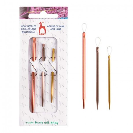Agujas laneras de ojo flexible
