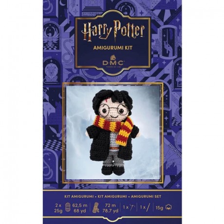 Kit Amigurumi Harry - Col. Harry Potter DMC