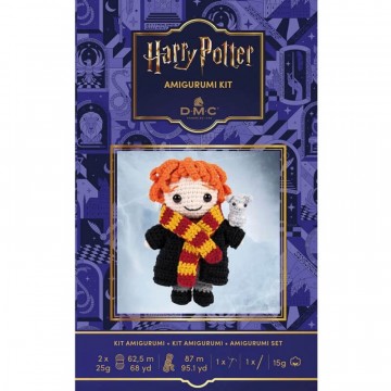 Kit Amigurumi Ron - Col. Harry Potter DMC