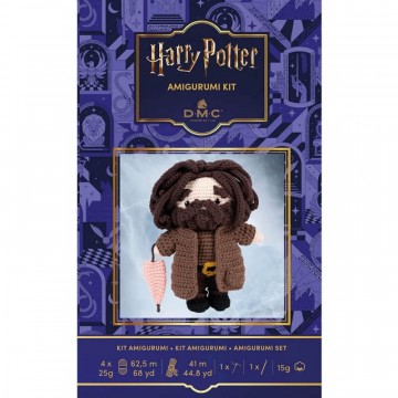 Kit Amigurumi Hagrid - Col. Harry Potter DMC