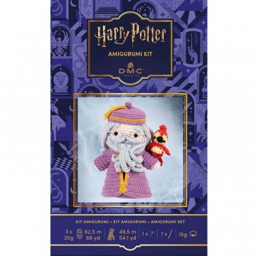 Kit Amigurumi Dumbeldore - Col. Harry Potter DMC