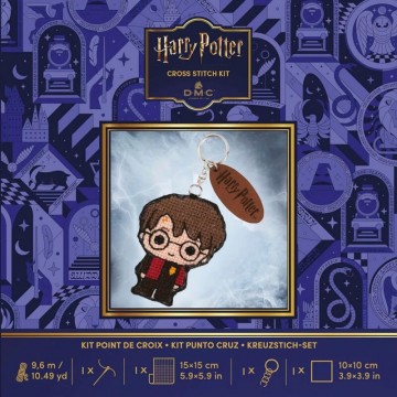 Kit Punto de Cruz Harry - Col. Harry Potter DMC