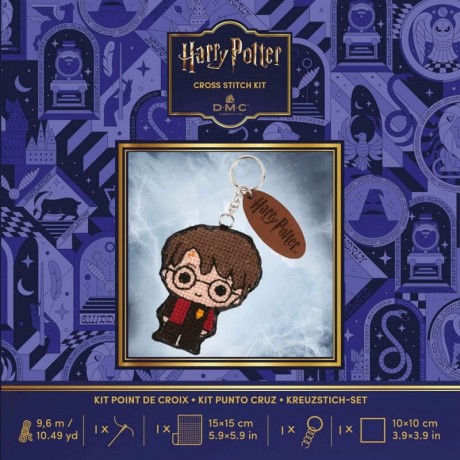 Kit Punto de Cruz Harry - Col. Harry Potter DMC