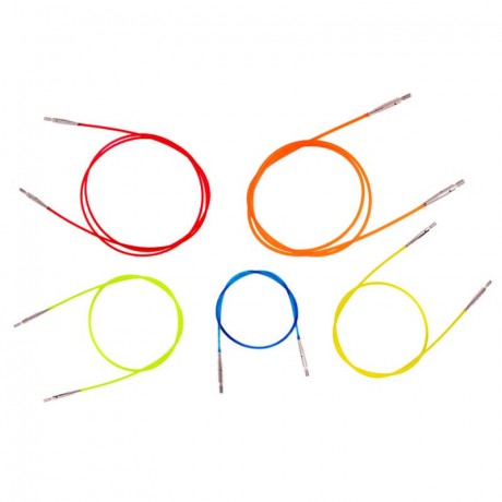 Cables de colores para Agujas Circulares Intercambiable KnitPro