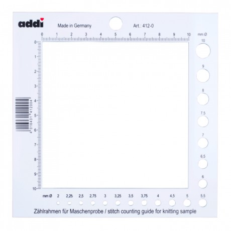Calibrador y medidor de muestras ADDI