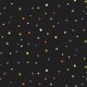 Popelín - Outer Space Stars fondo negro (25CM)