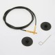 Cable Black/Gold KnitPro