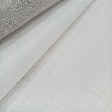 Lino blanco para bordado (1/2 metro)