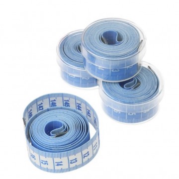 Cinta métrica azul