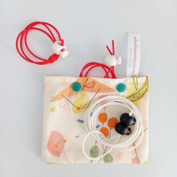Kit Cables guarda puntos. Mod. Frutas