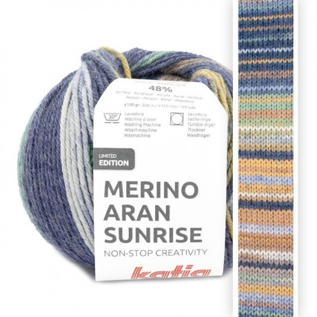 Merino Aran Sunrise