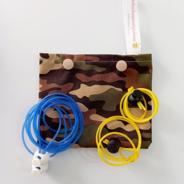 Kit Cables guardapuntos. Mod. Camuflaje