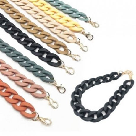 Asa polipiel con mosquetón para bolsos