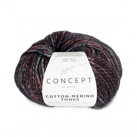 Cotton merino tones - Concept Katia