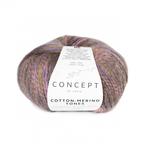 Cotton merino tones - Concept Katia