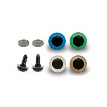 Pack de ojos de colores 12mm