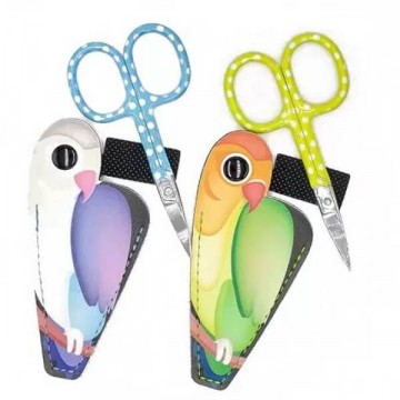 Tijeras con funda loro