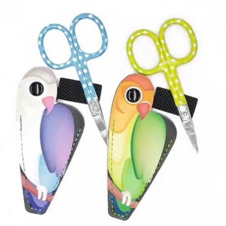 Tijeras con funda loro