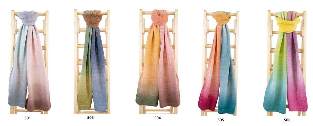 Colores lana multicolor degradada katia