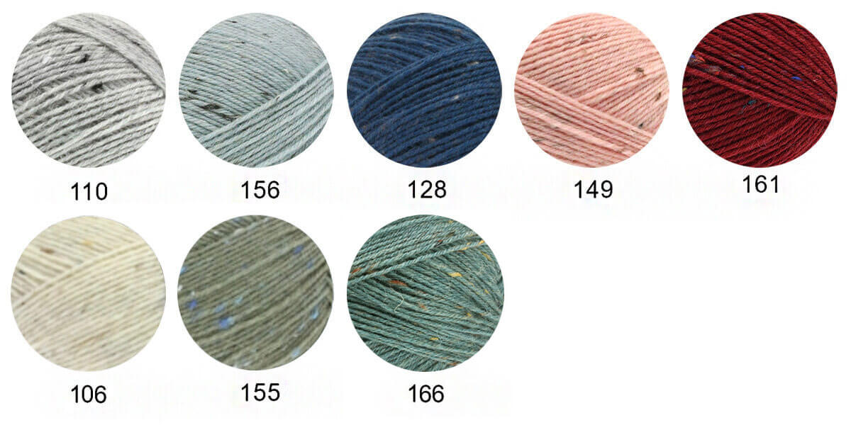 Colores lana para calcetines